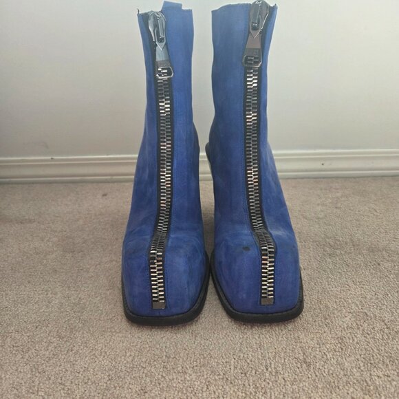 Fluevog Judd front zip platform boot sz 9 - Picture 2 of 3